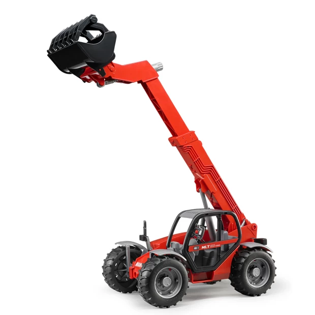 Погрузчик колёсный Manitou MLT 633 с телескопическим ковшом 02-125 Bruder купить по оптовым и розничным ценам