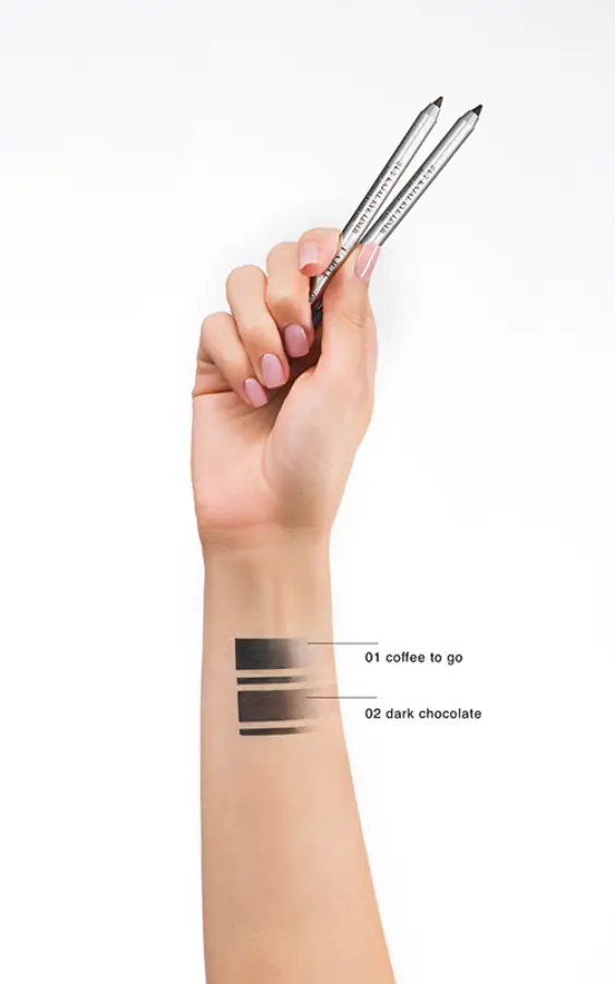 Карандаш-кайял устойчивый для глаз 24/7, 01 / Kajal eyeliner coffee to go 1 гр LARTE DEL BELLO купить по оптовым и розничным ценам