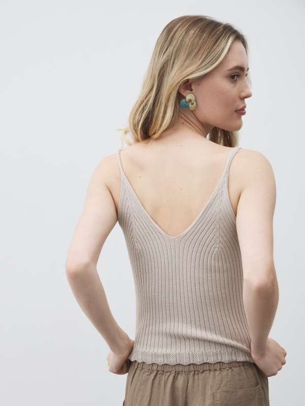 Топ 2024-147/4502541, серо-бежевый MAISON DAVID купить по оптовым и розничным ценам