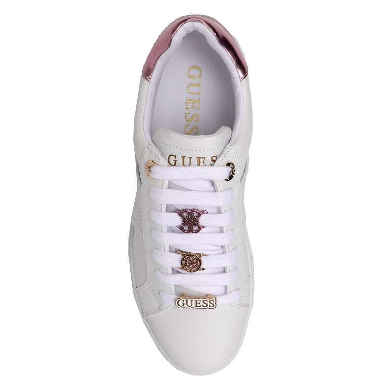 Женские кеды GIELLA FLJGIEFAL12/3911443, белый Guess купить по оптовым и розничным ценам