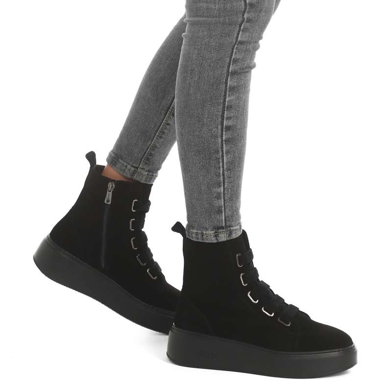 Женские высокие кеды GOCCIA AG3302/3140431, черный KELTON купить по оптовым и розничным ценам