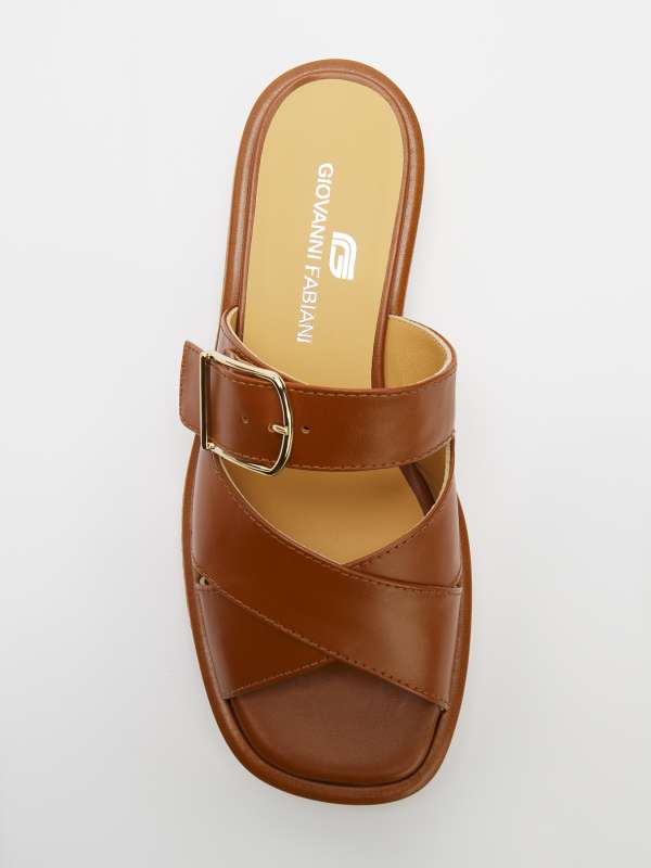 Женские шлепанцы S25165/4430860, коричневый GIOVANNI FABIANI купить по оптовым и розничным ценам