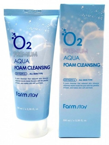 Пенка очищающая с кислородом / Cleansing Foam 100 мл FARMSTAY купить по оптовым и розничным ценам