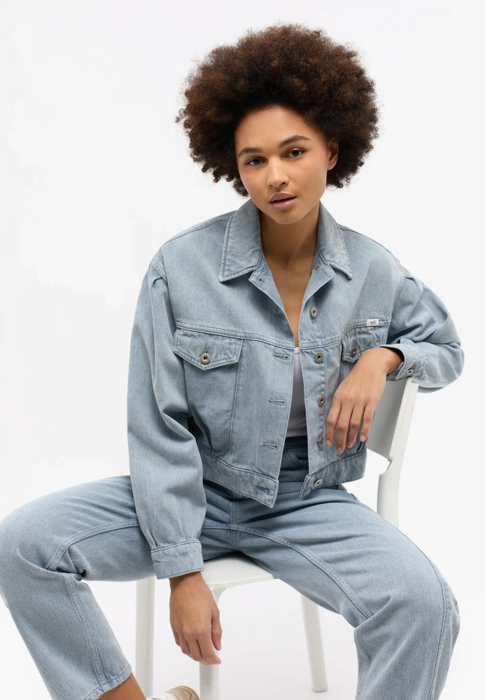 Куртка джинсовая Style Bethany Denim Jacket 1014801-5000-411 Mustang купить по оптовым и розничным ценам