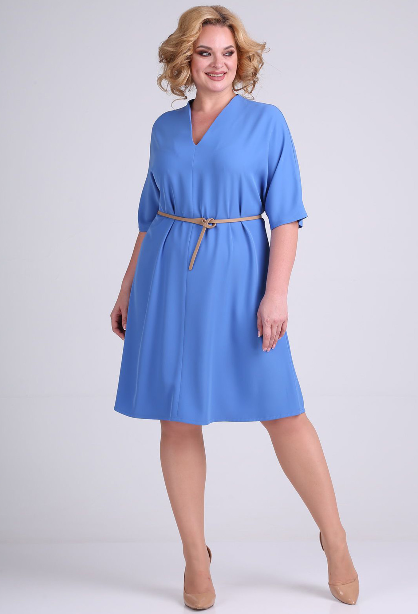 Платье Diamant 1691 василёк Diamant купить по оптовым и розничным ценам