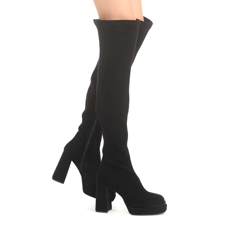 Ботфорты GR874/3233326, черный GIANNI RENZI купить по оптовым и розничным ценам