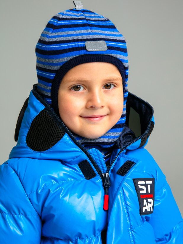 Шапка трикотажная для мальчиков 32312174 PlayToday купить по оптовым и розничным ценам