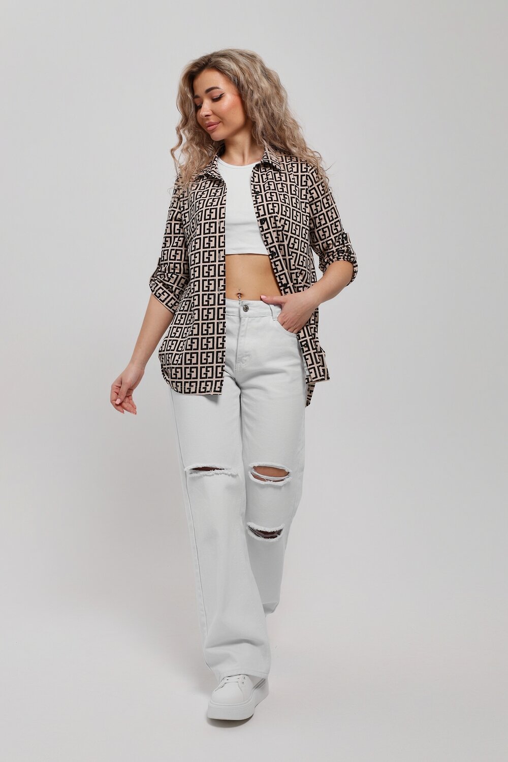 Рубашка 53027/541951 Натали купить по оптовым и розничным ценам