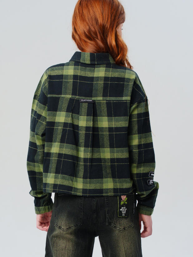 Рубашка текстильная для девочек 32521174 PlayToday купить по оптовым и розничным ценам