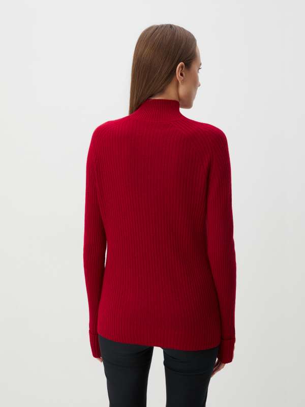 Женский свитер HN739/4332336, рубиновый MAISON DAVID купить по оптовым и розничным ценам