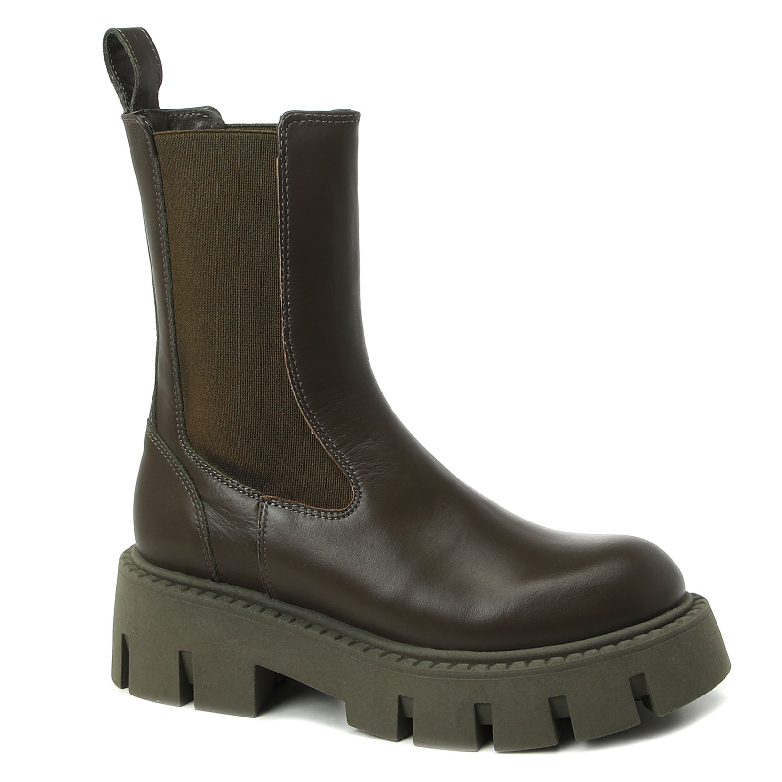 Женские челси GR908/3233125, темно-зеленый GIANNI RENZI купить по оптовым и розничным ценам