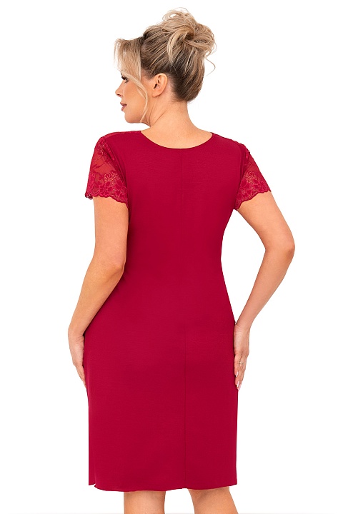 Livia plus nightdress Burgundy Donna купить по оптовым и розничным ценам