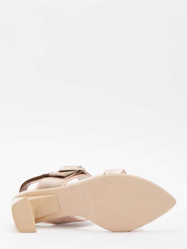 Босоножки Poly Soga Mid Poly Soga Mid/4478160, бежево-розовый UNITED NUDE купить по оптовым и розничным ценам