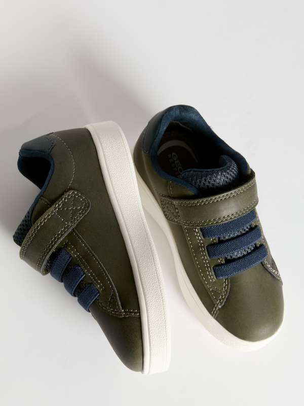 Детские кеды B ECLYPER BOY B455LA/4139278, темно-зеленый Geox купить по оптовым и розничным ценам