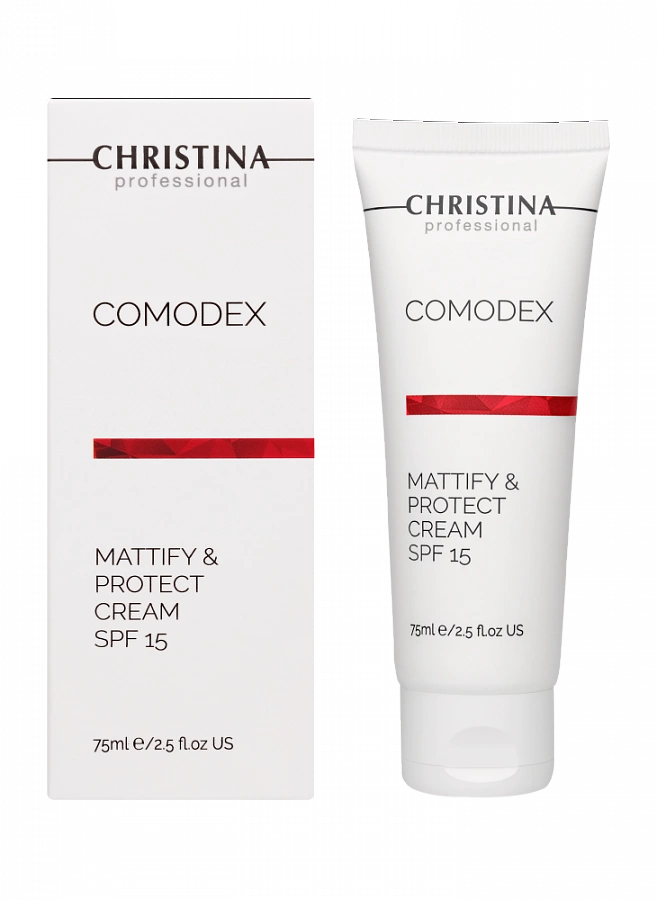 Крем матирующий защитный SPF 15 / Mattify & Protect Cream Comodex 75 мл CHRISTINA купить по оптовым и розничным ценам