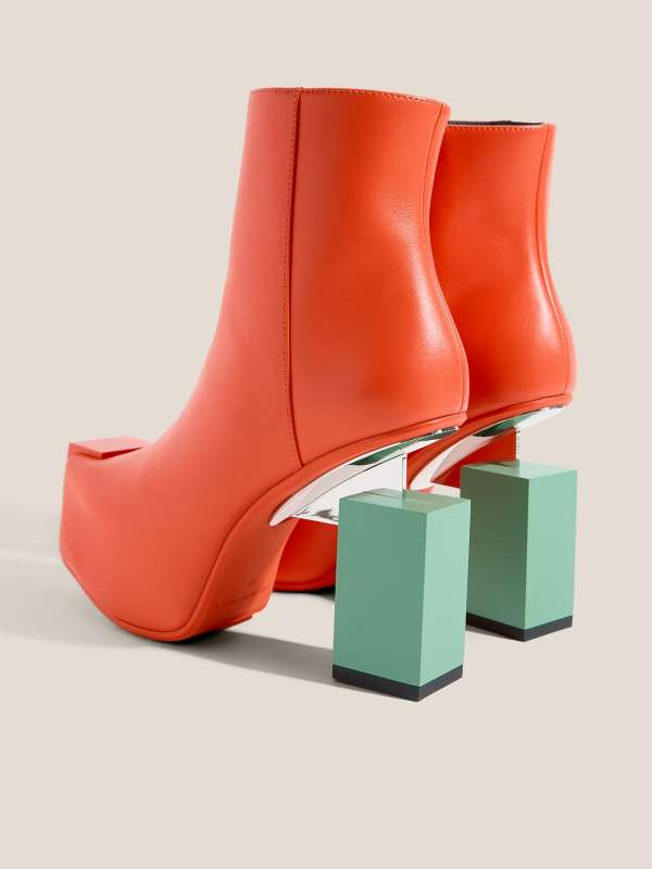 Ботильоны Cubist Bootie Cubist Bootie/4636704, ярко-оранжевый UNITED NUDE купить по оптовым и розничным ценам