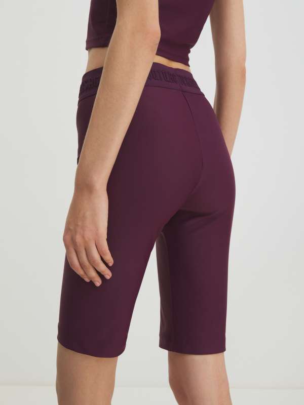 Женские велосипедки WARRANTY 77HAC106/4102898, темно-фиолетовый VERSACE JEANS COUTURE купить по оптовым и розничным ценам