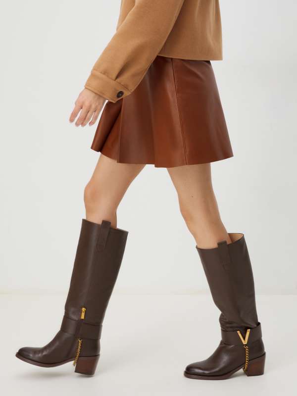 Высокие казаки GLC4158-02/3984223, темно-коричневый TENDANCE купить по оптовым и розничным ценам