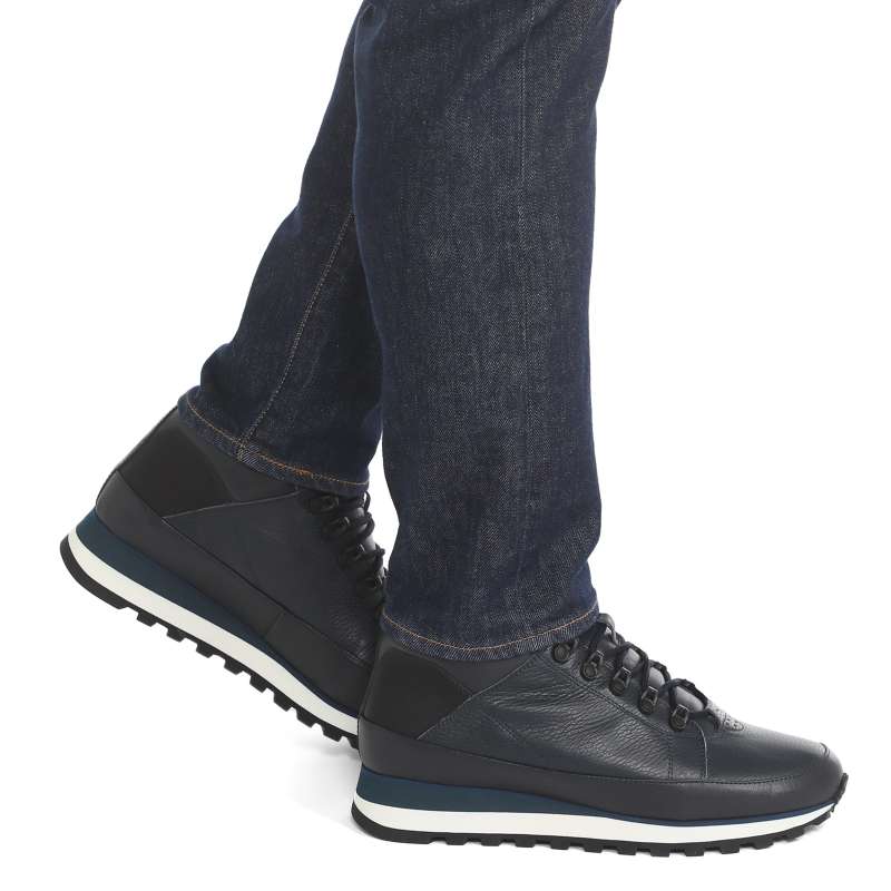 Мужские высокие кроссовки DBS2206/3900975, темно-синий DINO BIGIONI купить по оптовым и розничным ценам