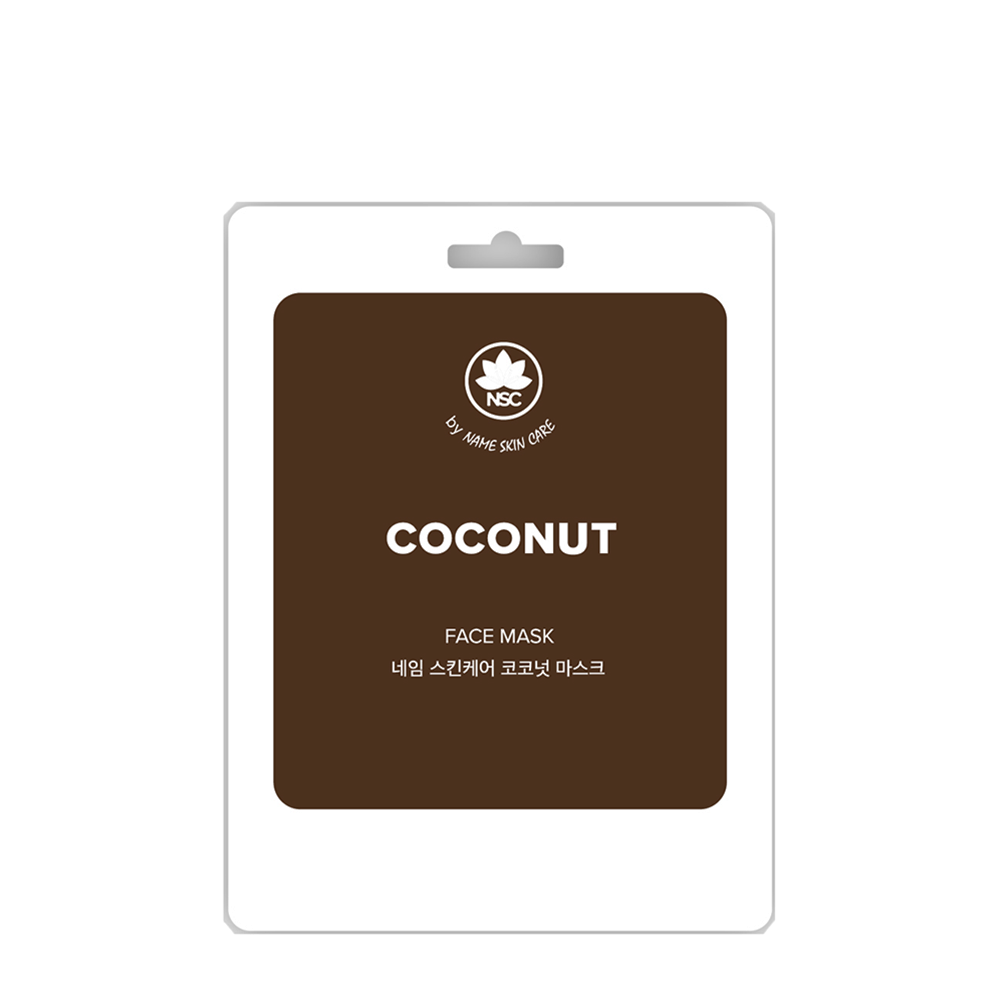 Маска тканевая для лица с кокосом / NAME SKIN CARE 22 гр