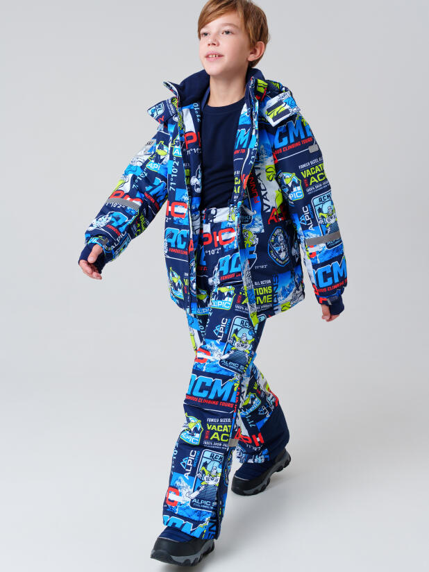 Комплект текстильный с полиуретановым покрытием для мальчиков: куртка, брюки 32531007 PlayToday купить по оптовым и розничным ценам