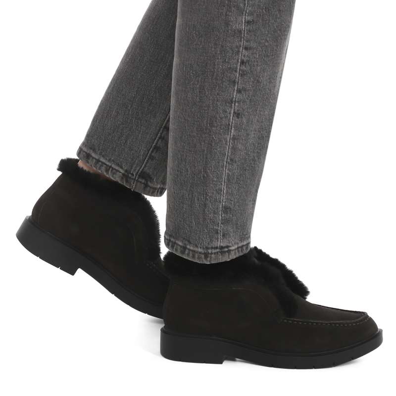 Женские высокие лоферы D SPHERICA EC1 D36QRD/3622156, темно-коричневый Geox купить по оптовым и розничным ценам