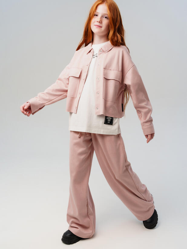 Рубашка трикотажная для девочек 32521152 PlayToday купить по оптовым и розничным ценам