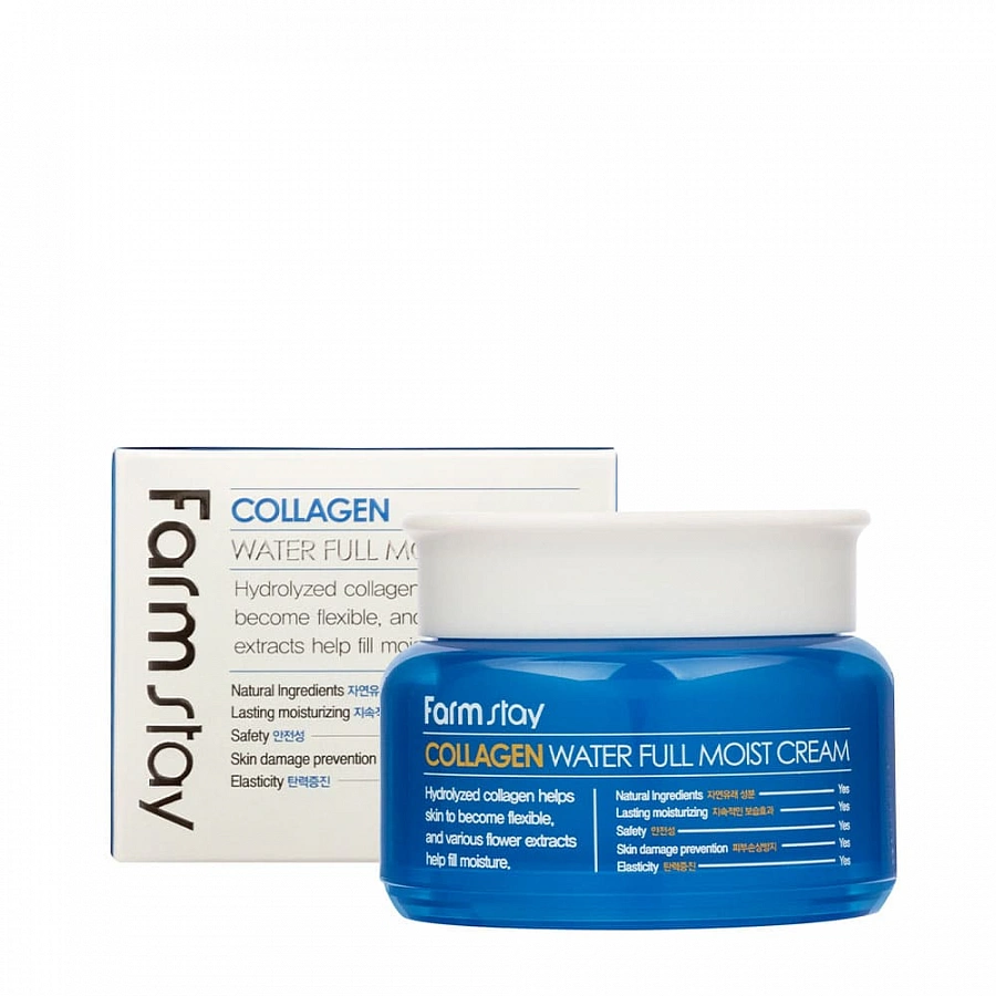 Крем увлажняющий с коллагеном для лица / Collagen moistfull 100 г FARMSTAY купить по оптовым и розничным ценам