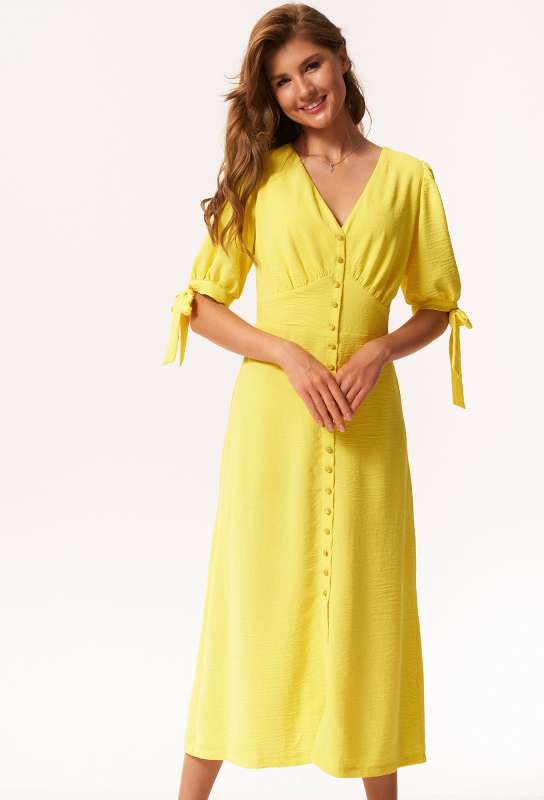 Платье KaVari 1044 желтый KaVari купить по оптовым и розничным ценам
