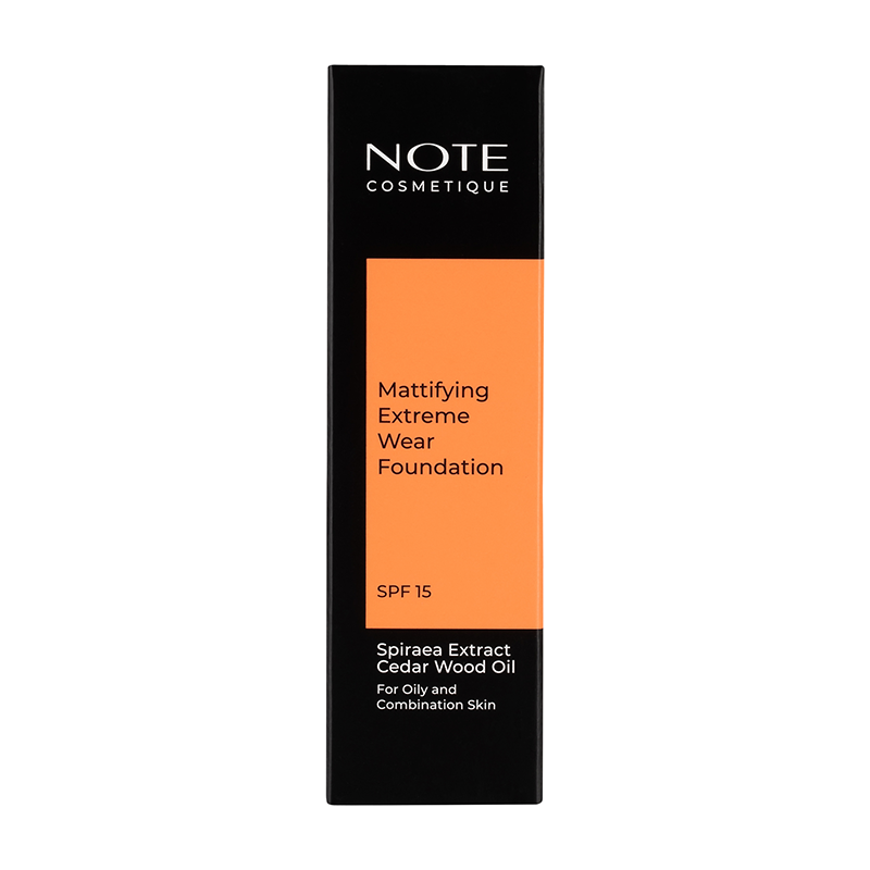 Основа тональная стойкая с матирующим эффектом 100 / MATTIFYING EXTREME WEAR FOUNDATION SPF15 30 мл NOTE COSMETICS купить по оптовым и розничным ценам