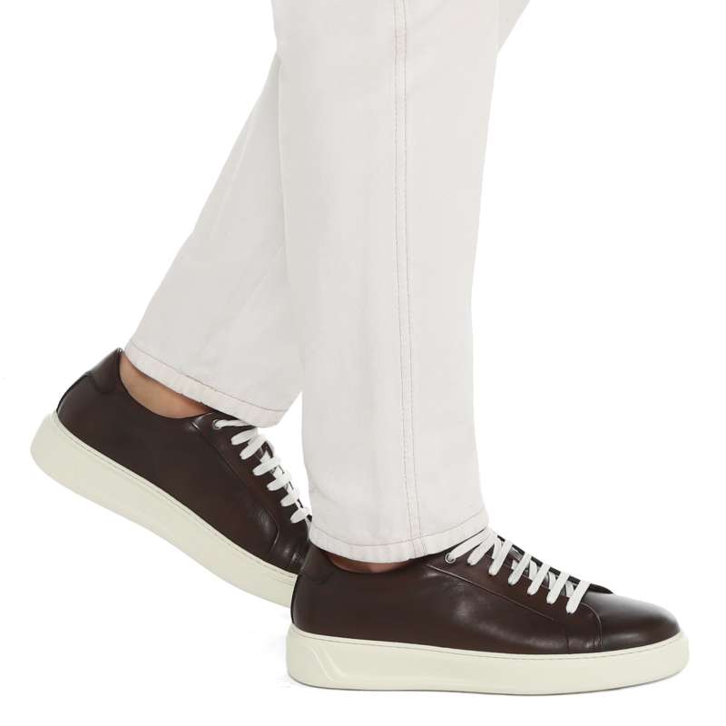 Мужские кеды DB2091/3667100, серо-коричневый DINO BIGIONI купить по оптовым и розничным ценам