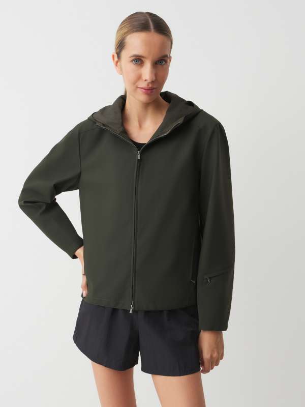 Женская ветровка MLY23-101W/3860046, темный хаки MAISON DAVID купить по оптовым и розничным ценам