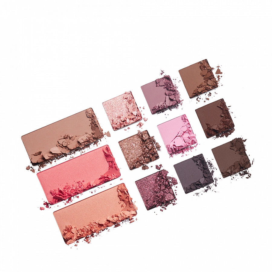 Палетка для макияжа универсальная №2 Лена Ясенкова / RBG 19,6 гр RUSSIAN BEAUTY GURU купить по оптовым и розничным ценам