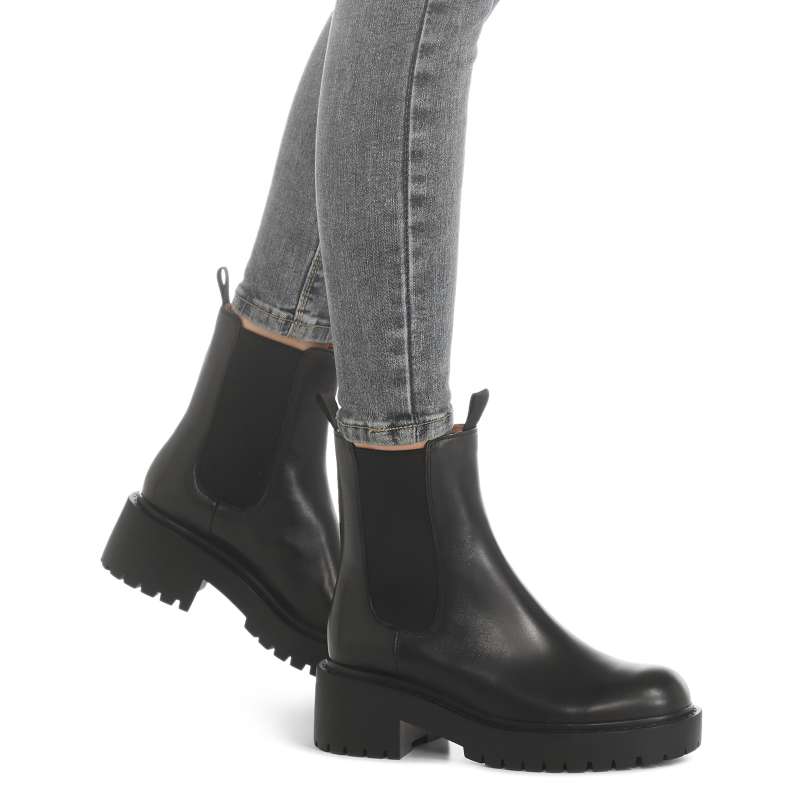 Женские челси F228B-6-A63/3129792, черный TENDANCE купить по оптовым и розничным ценам