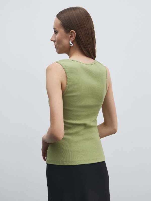 Женская майка SOLANGE/4810900, фисташковый MAISON DAVID купить по оптовым и розничным ценам