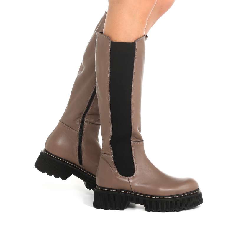 Женские сапоги 3199/01/3170730, серо-коричневый J.J.DELACROIX купить по оптовым и розничным ценам