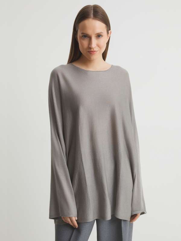 Женский джемпер 6691/4538942, бежевато-серый MAISON DAVID купить по оптовым и розничным ценам