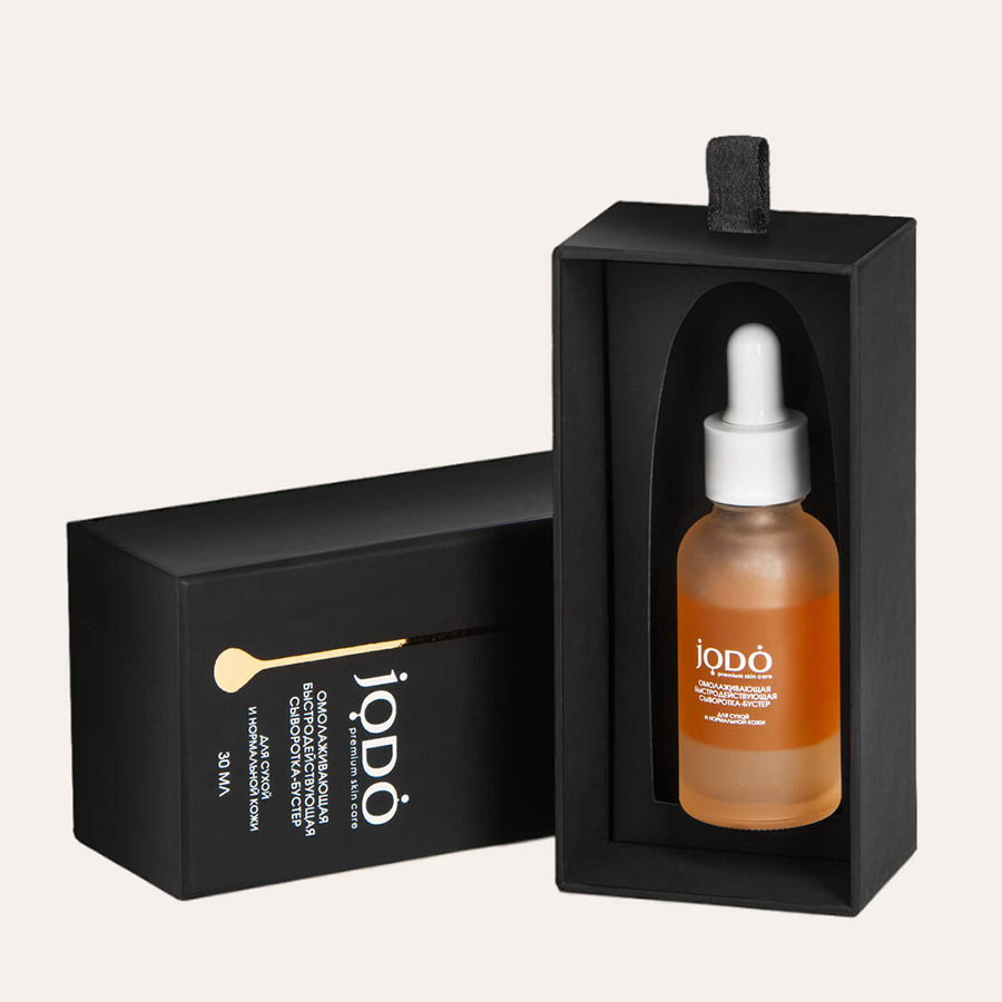 Сыворотка-бустер омолаживающая быстродействующая для сухой и нормальной кожи / JODO 30 мл JODO купить по оптовым и розничным ценам