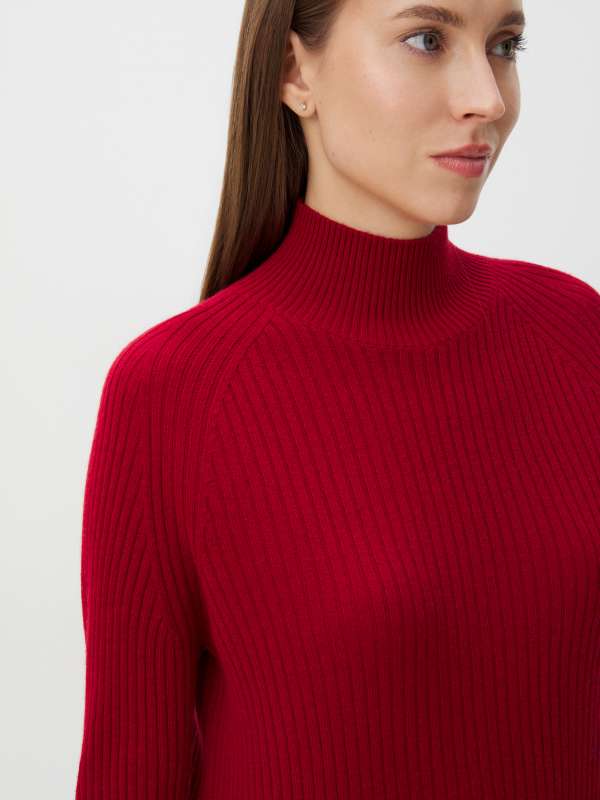 Женский свитер HN739/4332336, рубиновый MAISON DAVID купить по оптовым и розничным ценам