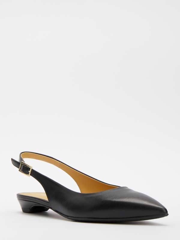 Женские туфли с открытой пяткой (слингбэк) S25262/4431332, черный GIOVANNI FABIANI купить по оптовым и розничным ценам