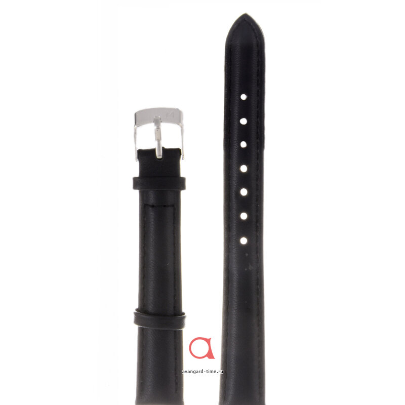 Modeno 14 мм чер с серебряной застёжкой G001