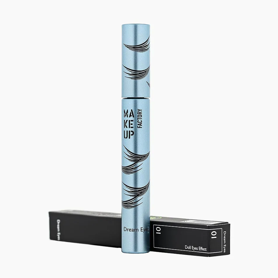 Тушь с эффектом кукольных ресниц, черный / Dream Eyes 12 мл MAKE UP FACTORY купить по оптовым и розничным ценам