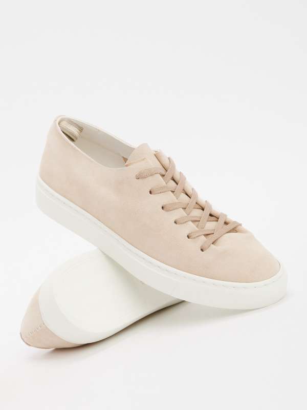 Женские кеды LEGGERA/100/4323759, розовато-бежевый OFFICINE CREATIVE купить по оптовым и розничным ценам