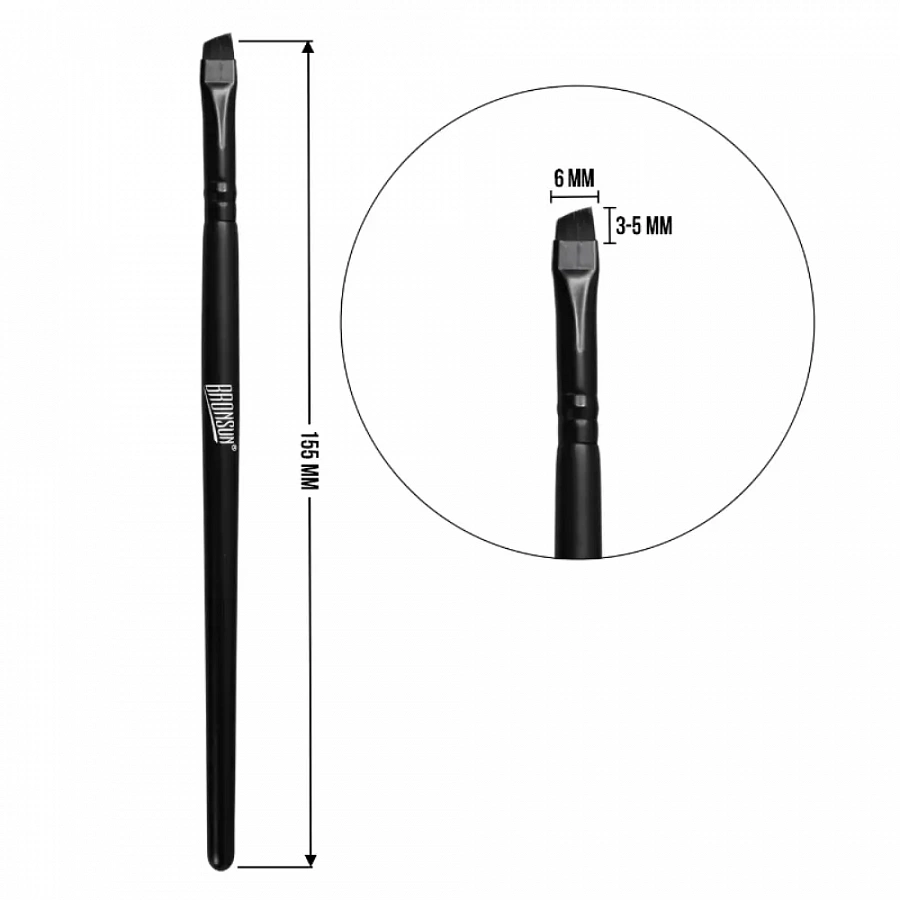 Кисть косметическая скошенная мини / BRONSUN 1 шт BRONSUN купить по оптовым и розничным ценам