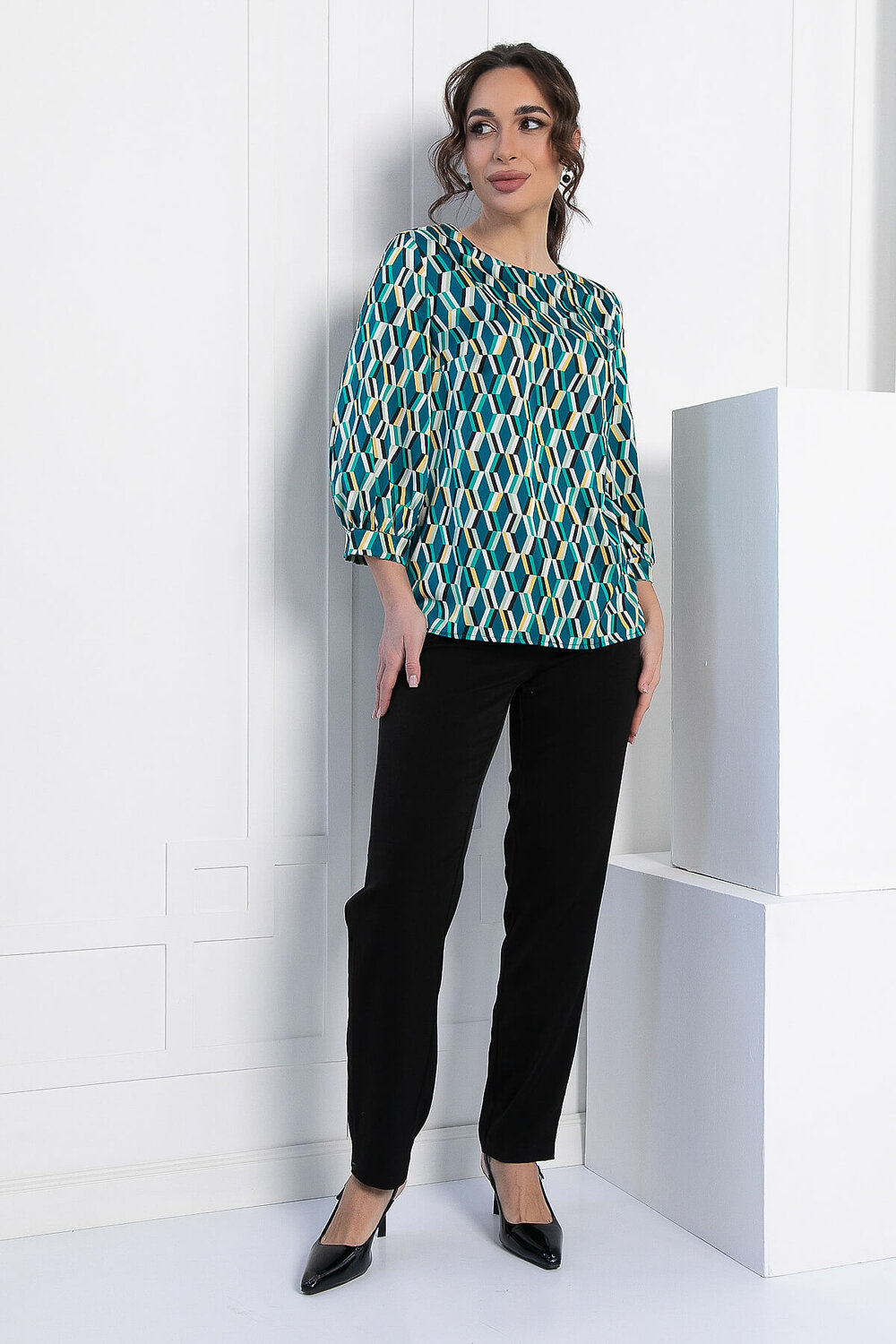 Блуза Б12908-16М/511218 LT Collection купить по оптовым и розничным ценам