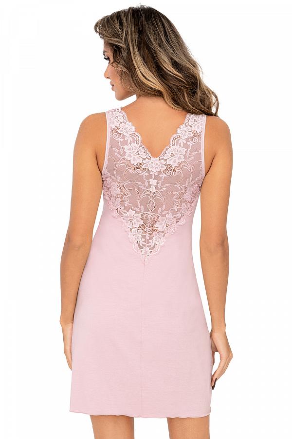 Kristina nightdress Powder Pink Donna купить по оптовым и розничным ценам