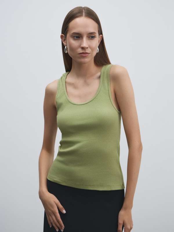 Женская майка SOLANGE/4810900, фисташковый MAISON DAVID купить по оптовым и розничным ценам