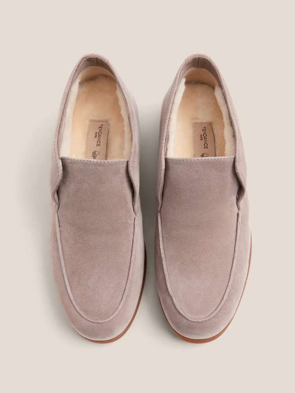 Женские высокие лоферы YS-2299K-HS/4748291, розовато-серый TENDANCE купить по оптовым и розничным ценам