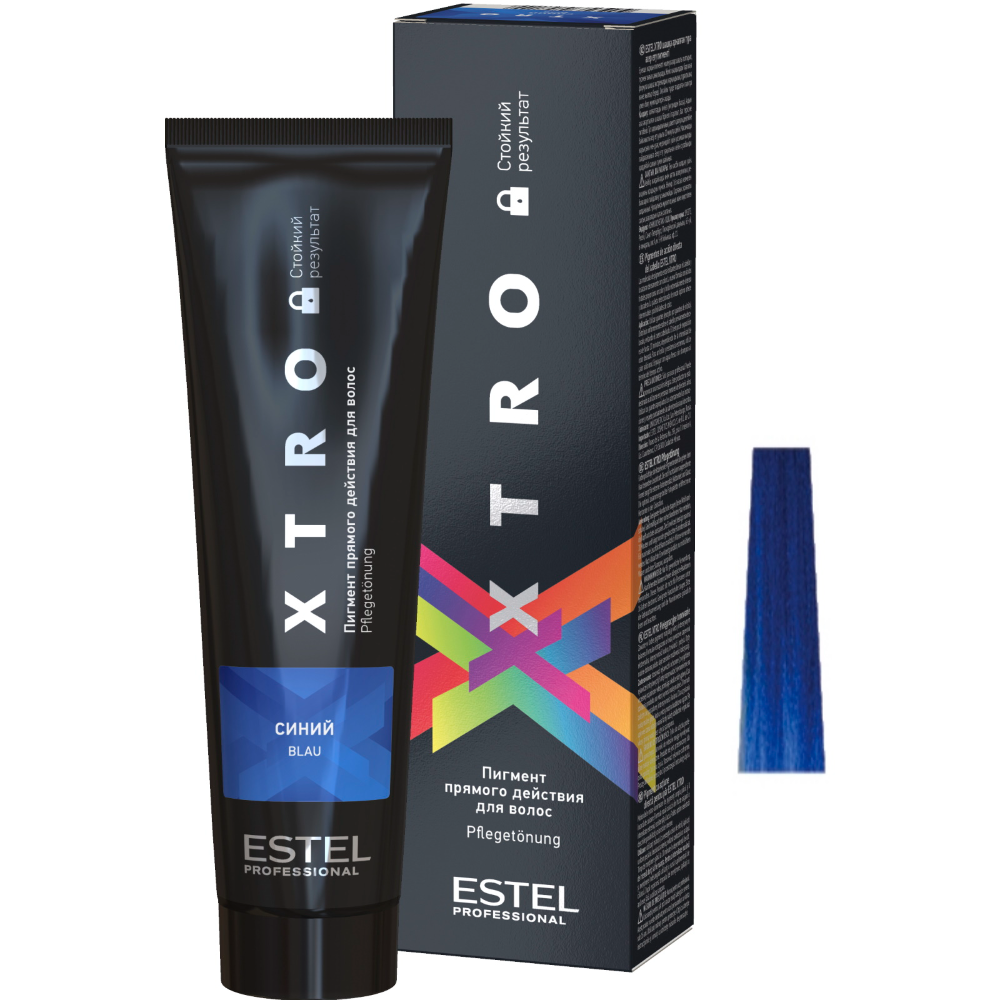 Пигмент прямого действия для волос, синий / XTRO BLACK 100 мл ESTEL PROFESSIONAL купить по оптовым и розничным ценам