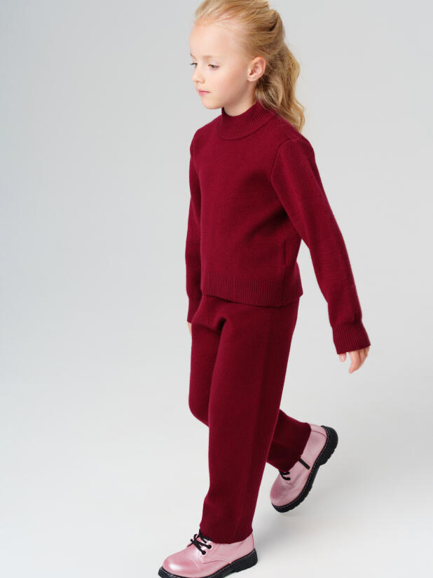 Комплект трикотажный для девочек: джемпер, брюки 32522191 PlayToday купить по оптовым и розничным ценам